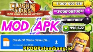 COC Mod Apk (Clash of Clans) Unlimited Gems, Elixir dan Gold