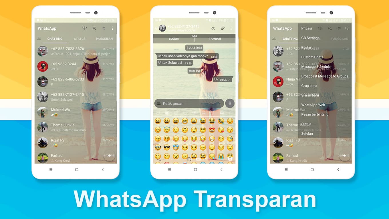 Download Whatsapp Mod Transparan Anti Banned