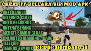 Download Bellara VIP Apk Mod + OBB Cheat Menu FF Terbaru
