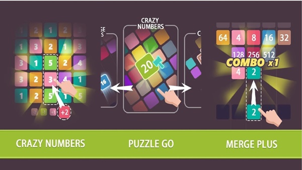 Game Puzzle Crazy Numbers