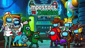 Impostor Vs Zombie Survival Mod Apk Unlimited Money dan Gems