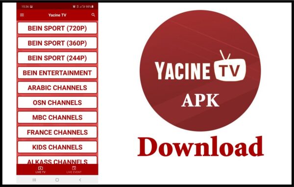 Download Yacine TV APK Versi Terbaru 2022